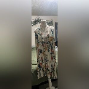 Maurices Multicolor Floral Maxi Dress